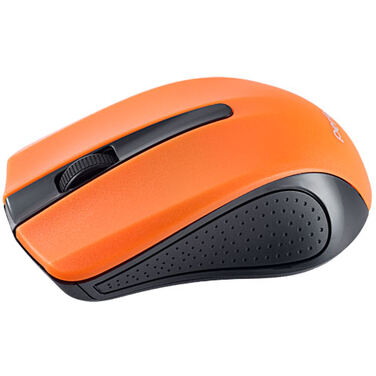 Мышь Perfeo Rainbow черный/оранжевый, беспроводная, оптическая, 3 кн, USB (PF-353-WOP-OR)