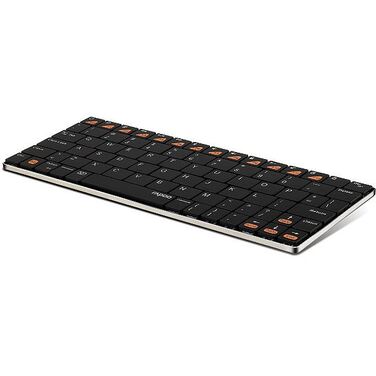 Клавиатура Rapoo E6300 черный/серебристый беспроводная BT slim Multimedia