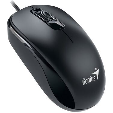 Мышь Genius DX-110 черная, оптическая, 1000dpi, USB
