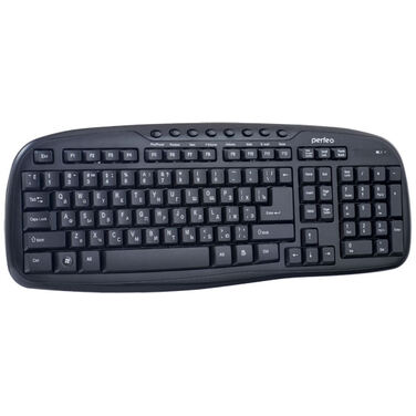 Клавиатура Perfeo ELLIPSE, черная, беспроводная, USB (PF-5000)