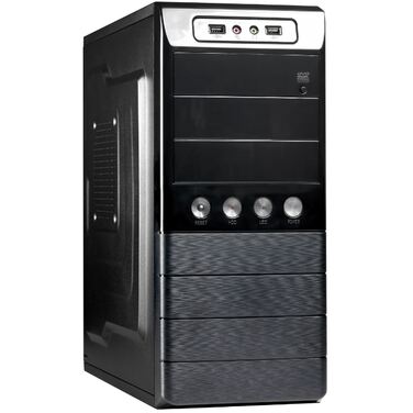 Корпус Exegate CP-310 Black <ATX, 400W, 24+4pin, 3*SATA, USB, Audio>