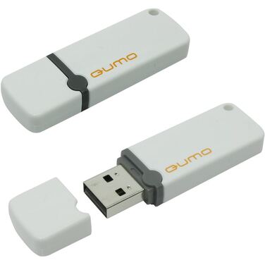 Память Flash Drive 16GB QUMO Optiva OFD-02 White USB 2.0 (QM16GUD-OP2-white)