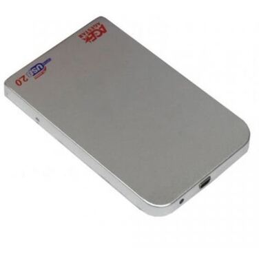Внешний корпус AgeStar 3UB201 silver, USB 3.0 to 2.5" hdd SATA