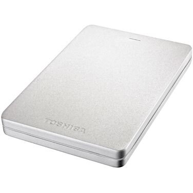 Жесткий диск внешний 1Tb Toshiba Canvio Alu 2.5", серебристый, USB 3.0 (HDTH310ES3AA)