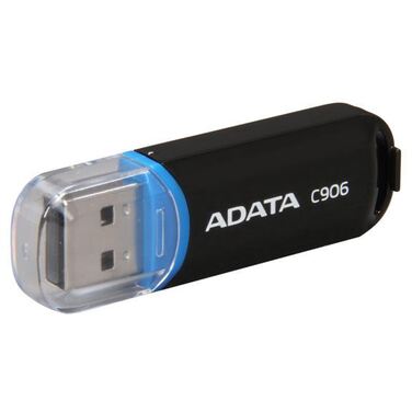 Память Flash Drive 8Gb A-Data C906 USB2.0 Black (AC906-8G-RBK)