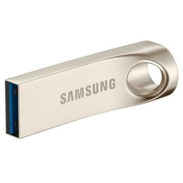 Память Flash Drive 64GB SAMSUNG BAR MUF-64BA/APC, USB 3.0, Металл ,130 MB/s
