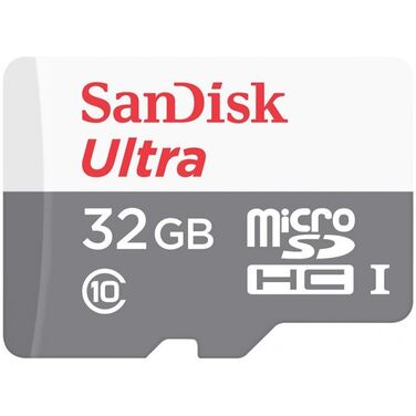 Карта памяти 32GB SanDisk microSDHC Class 10 Ultra Android UHS-I 48MB/s
