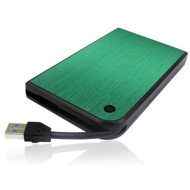 Внешний корпус AgeStar 3UB2A14 USB 3.0-SATA пластик/алюминий зеленый