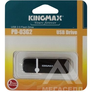 Память Flash Drive 64Gb Kingmax USB PD-03 Black