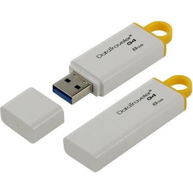 Память Flash Drive 8Gb Kingston DataTraveler G4 USB3.0 (DTIG4/8GB)
