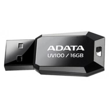 Память Flash Drive 16GB A-DATA UV100-16G-RBK, USB 2.0, Черный