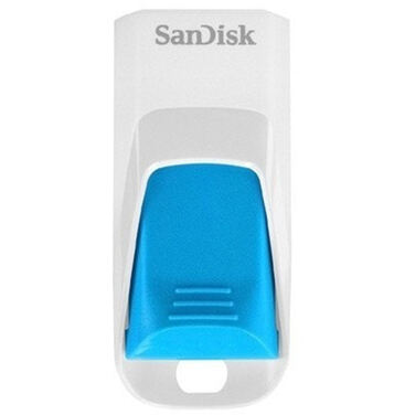 Память Flash Drive 16Gb SanDisk Cruzer Edge, White/Blue USB 2.0 (SDCZ51-016G-B35B)