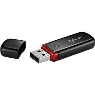 Память Flash Drive 8Gb Apacer AH333 Black, USB 2.0 (AP8GAH333B-1)
