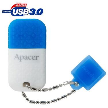 Память Flash Drive 8Gb Apacer AH154 USB3.0 Blue (AP8GAH154U-1)