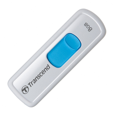 Память Flash Drive 8Gb Transcend JetFlash 530 blue USB2.0 (TS8GJF530)