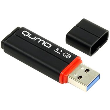 Память Flash Drive 32GB QUMO SPEEDSTER 3.0 QM32GUD3-SP-black