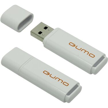 Память Flash Drive 8GB QUMO Optiva OFD-01 white USB 2.0 (QM8GUD-OP1-white)