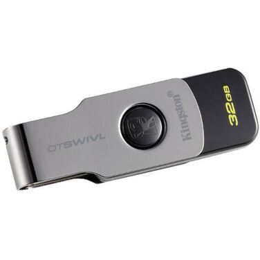 Память Flash Drive 32Gb Kingston DataTraveler SWIVL, USB 3.1 (DTSWIVL/32GB)