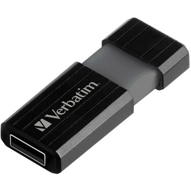 Память Flash Drive 32Gb Verbatim PinStripe, USB 3.0, Черный (49317)