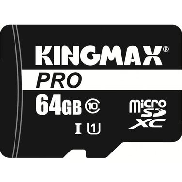Карта памяти 64GB Kingmax microSDXC (Class 10) SD 3.0 UHS-1 PRO