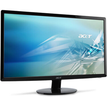 Монитор 23" Acer S230HLBbd < Black > (LCD, Wide, 1920x1080, D-Sub, DVI)