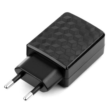 Зарядное устройство Cablexpert MP3A-PC-06 100/220V - 5V USB 1 порт, 2A, черный