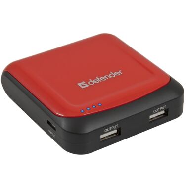 Мобильный аккумулятор Defender ExtraLife 5200 USB 1+1A 5200mAh (83603)