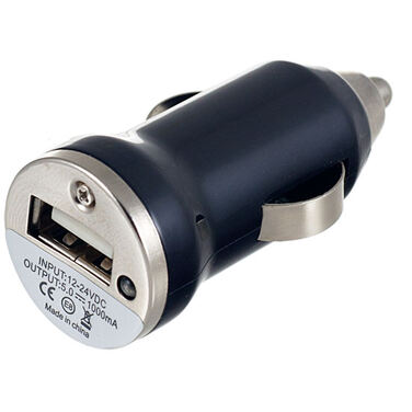 Автомобильное зарядное устройство USB Perfeo I4608, черный, 1xUSB, 1A