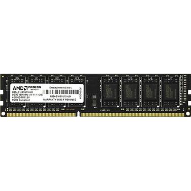 Память 4Gb DDR3 1600MHz AMD Radeon (R534G1601U1S-UO) black