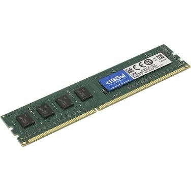 Память 4Gb DDR3L 1600MHz Crucial PC3-12800, 1.35V, UDIMM 240pin (CT51264BD160B)