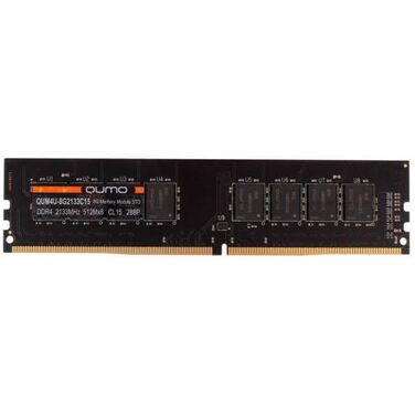 Память 8Gb DDR4 2133MHz QUMO PC- 17000 512*16 CL15 288P (QUM4U-8G2133CC15)