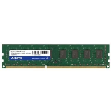 Память 4Gb DDR3 1600MHz A-DATA PC12800, AD3U1600W4G11-B