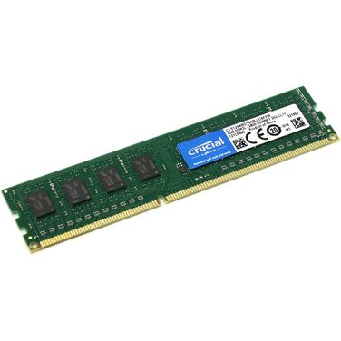 Память 4Gb DDR3 1600MHz Crucial PC3-12800, 1.35V, CL11 Unbuffered UDIMM 240pin (CT51264BD160BJ)