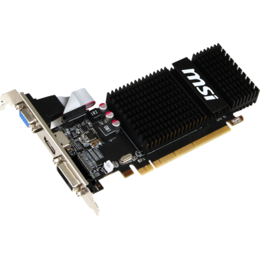 Видеокарта 2Gb PCI-E MSI Radeon R5 230 GDDR3 2GD3H LP RTL