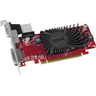 Видеокарта 1Gb Asus AMD Radeon R5 230, DDR3 DVI+HDMI+DP, (R5230-SL-1GD3-L), RTL