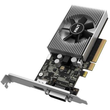 Видеокарта 2Gb Palit GeForce GT 1030 DDR4/ 64-bit/ DVI HDMI (PA-GT1030 2G D4) RTL