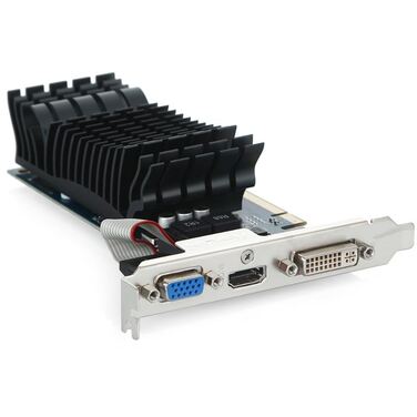 Видеокарта 1Gb Asus GeForce 210 210-SL-1GD3-BRK DDR3 Low Profile VGA+HDMI+DVI