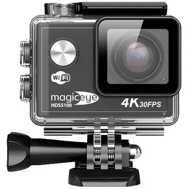 Экшн-камера Gmini MagicEye HDS5100 Black Мото/Вело/Авто/Спорт, водонепроницаемый, 4K, 30fps, LCD экр