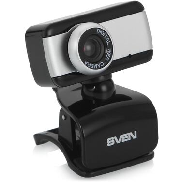 Веб-камера SVEN IC-320, USB 2.0, black-silver